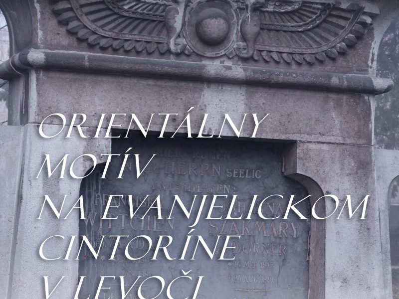 6/11/2023/(Štvrtok)/16:00 v historickej radnici Námestie Majstra Pavla č. 2 v Levoči Pohľad stý Náhrobok členov rodín Wittchen, Maday, Dörner a Szakmáry vznikol na prelome 19. a 20. storočia. Zdobí ho u nás neobvyklý motív okrídleného slnka a dvoch kobier – symbol boha nebies Hora Behdetského a bohyne Vadžet – rozšírený od staroveku na Strednom i Blízkom východe. Je zaujímavé sledovať uplatnenie tohto symbolu v európskej a najmä uhorskej sepulkrálnej (náhrobkovej) oblasti a pristaviť sa pri jeho významoch a zdrojoch jeho poznania. Hoci levočský príklad je na Slovensku ojedinelý, orientálne inšpirácie sa uplatňovali v rôznych sférach umeleckej tvorby. Historička umenia PhDr. Marta Herucová, Ph.D. sa venuje výskumu umenia 19. storočia. Dlhoročne spolupracuje so SNM-Spišským múzeom v Levoči, pre ktoré pripravuje knihu OPVS DONATELLI. V Ústave dejín umenia Centra vied o umení Slovenskej akadémie vied, v. v. i. v Bratislave je v súčasnosti hlavnou riešiteľkou projektu Orient vo výtvarnom umení Slovenska. Aktívne sa zúčastňuje na podujatiach pracovnej skupiny Egypt & Austria.   