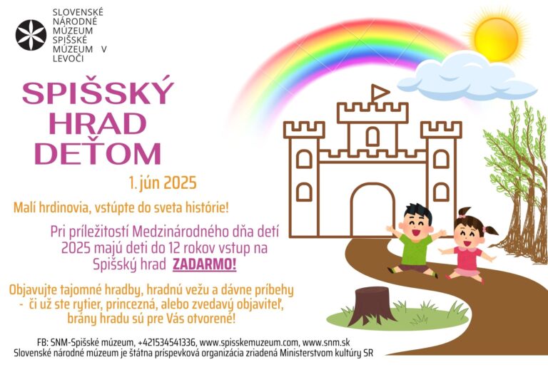 Oslávte deň detí na Spišskom hrade