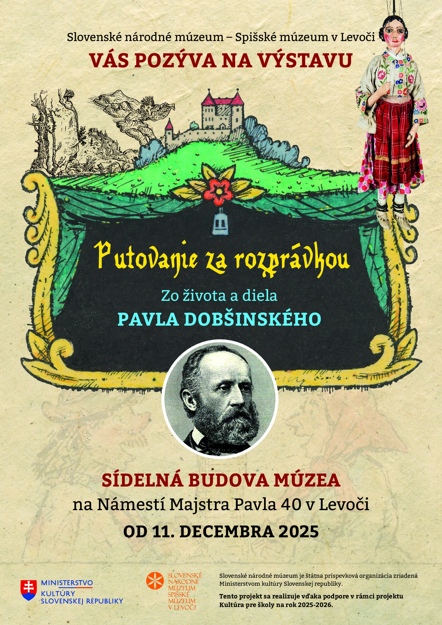 Putovanie za rozprávkou – Zo života a diela Pavla Dobšinského