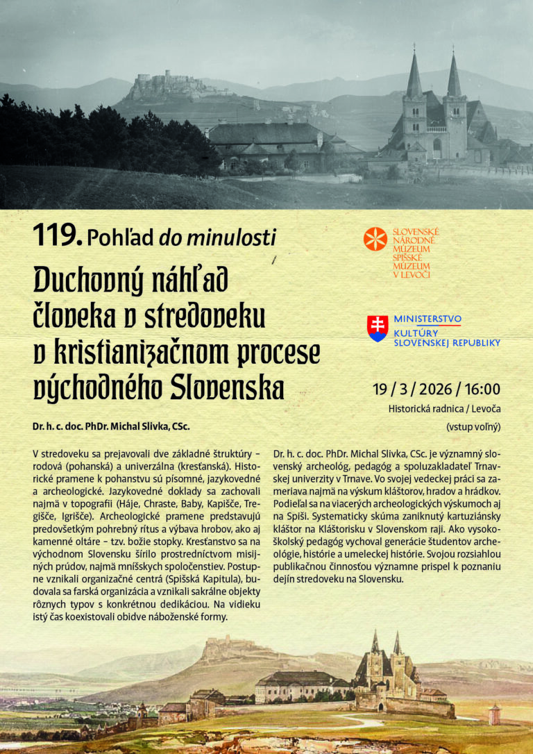 Pozývame vás na 119. Pohľad do minulosti