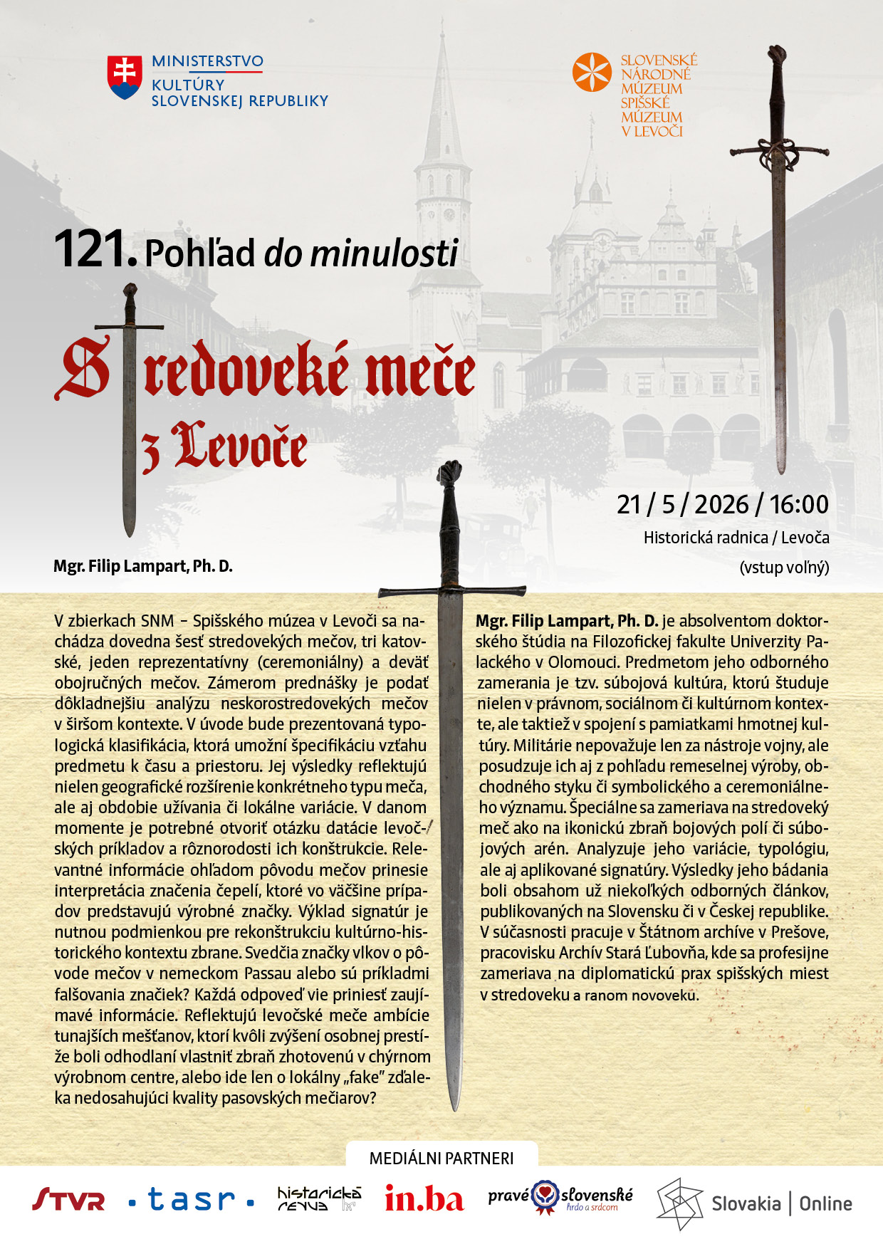 Pozývame vás na 121. Pohľad do minulosti