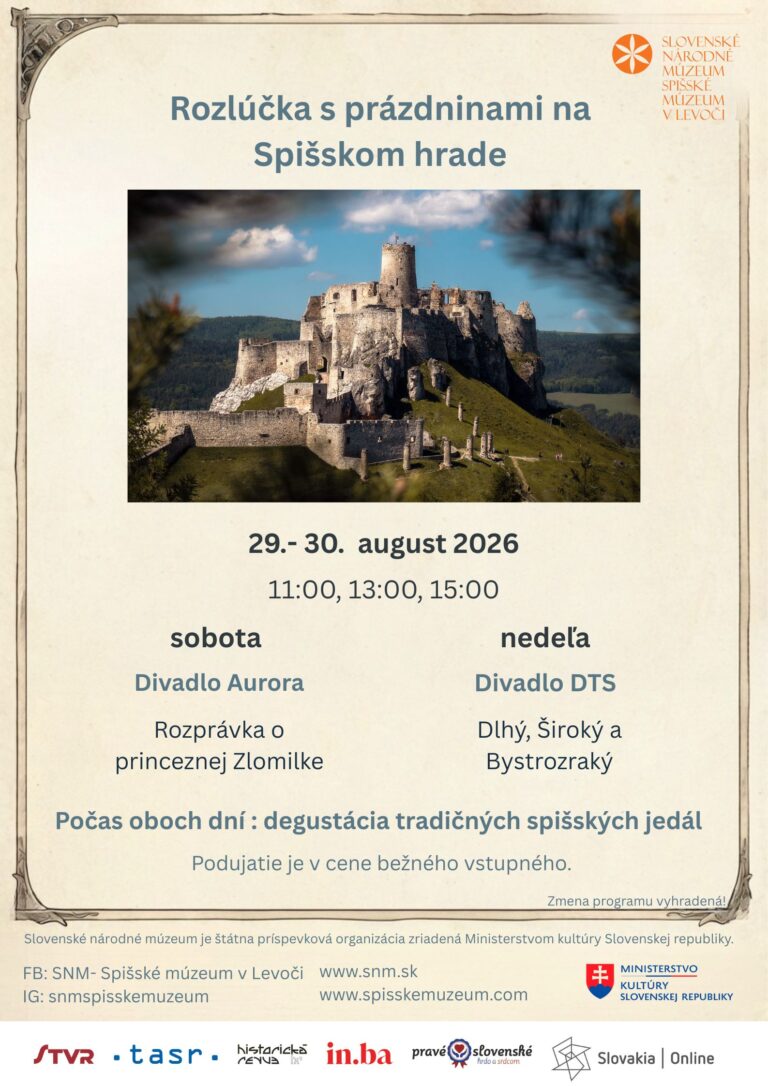 Rozlúčka s prázdninami na Spišskom hrade