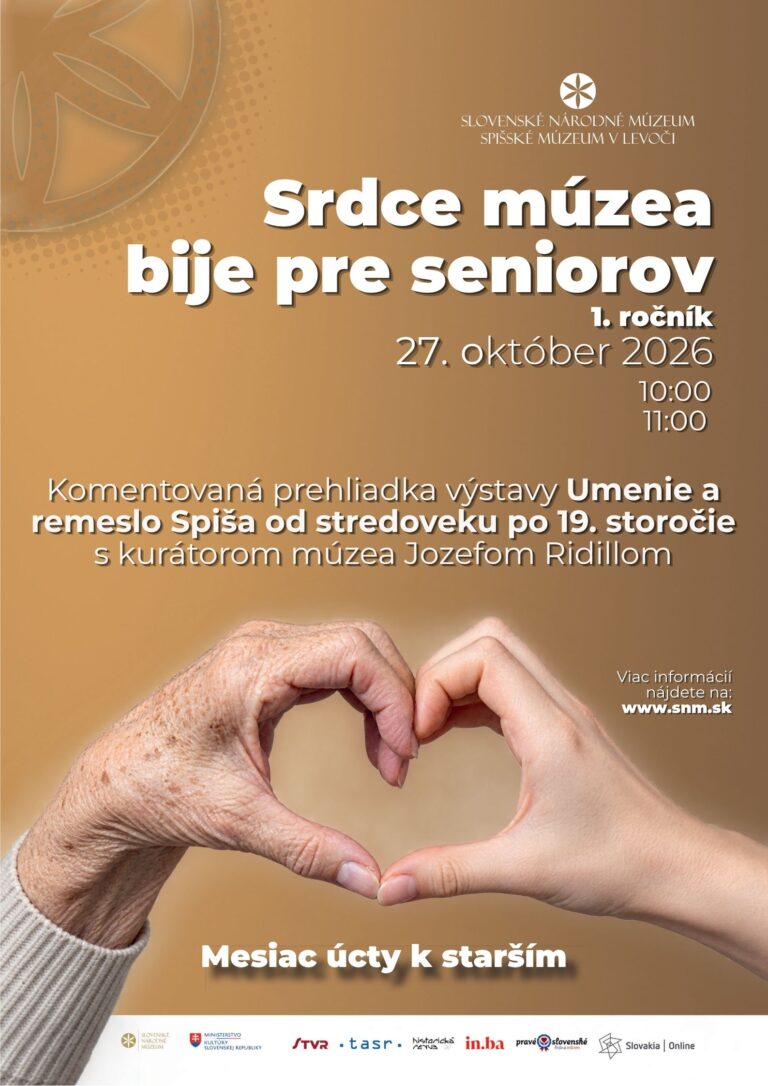 Srdce múzea bije pre seniorov